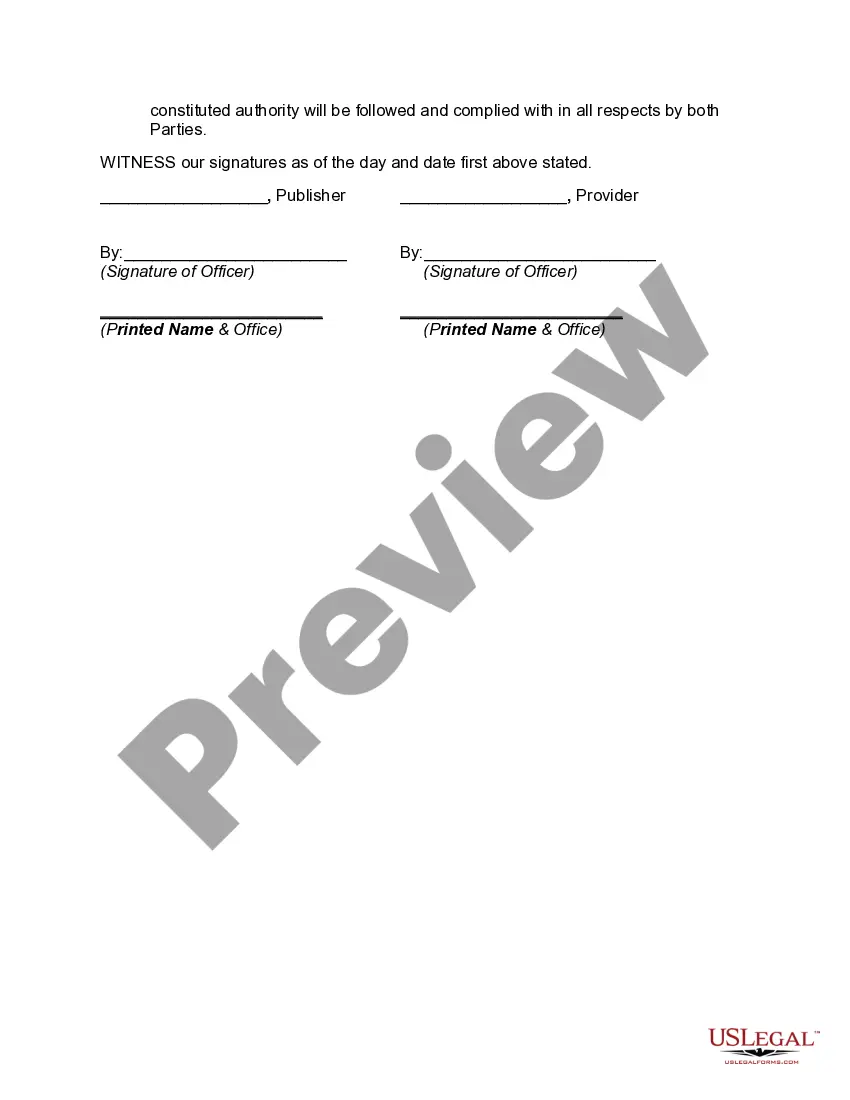 Get Database Distribution and Licensing Agreement Preview Database Distribution and Licensing Agreement