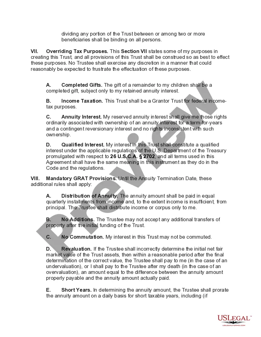 Get Grantor Retained Annuity Trust Preview Grantor Retained Annuity Trust