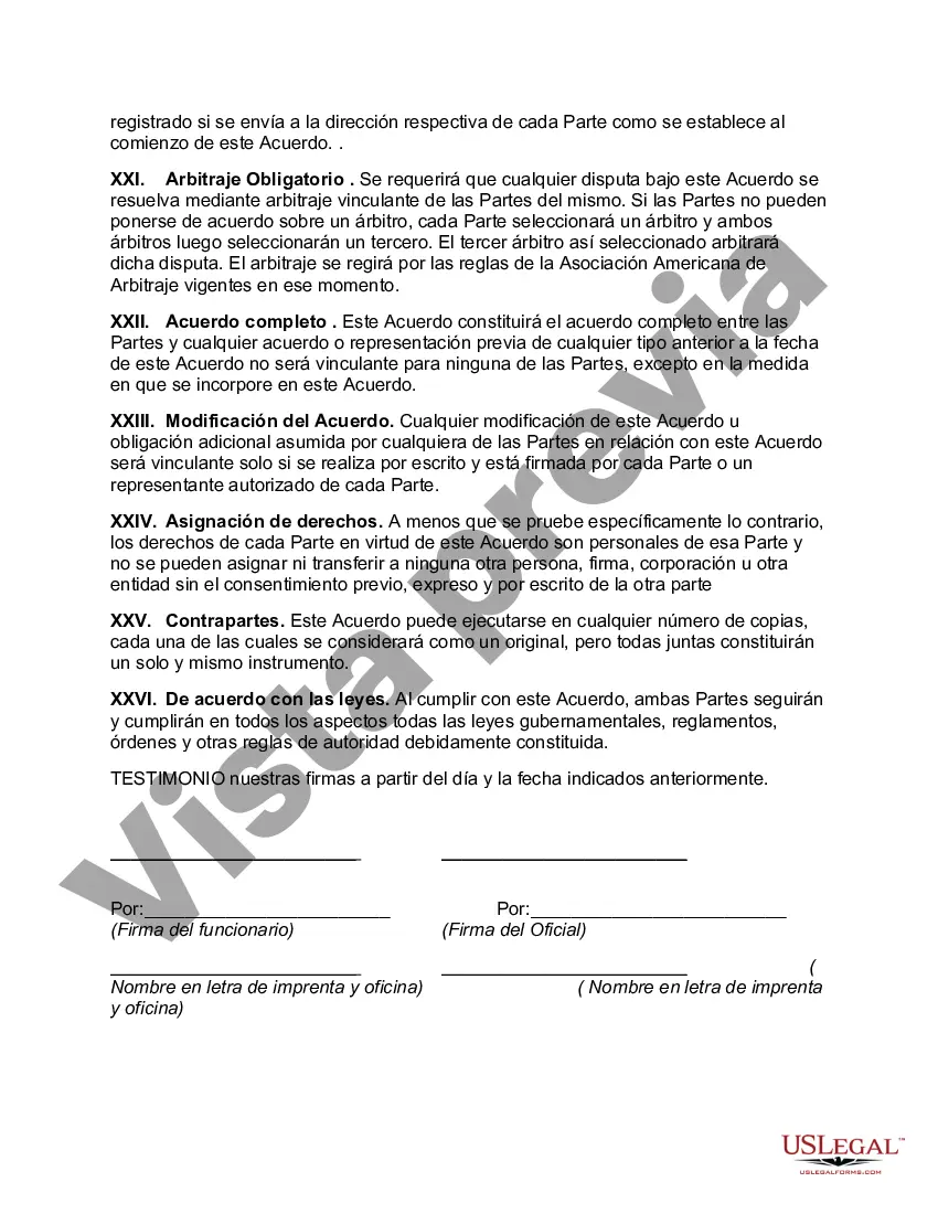 Preview Acuerdo de revendedor de software no exclusivo