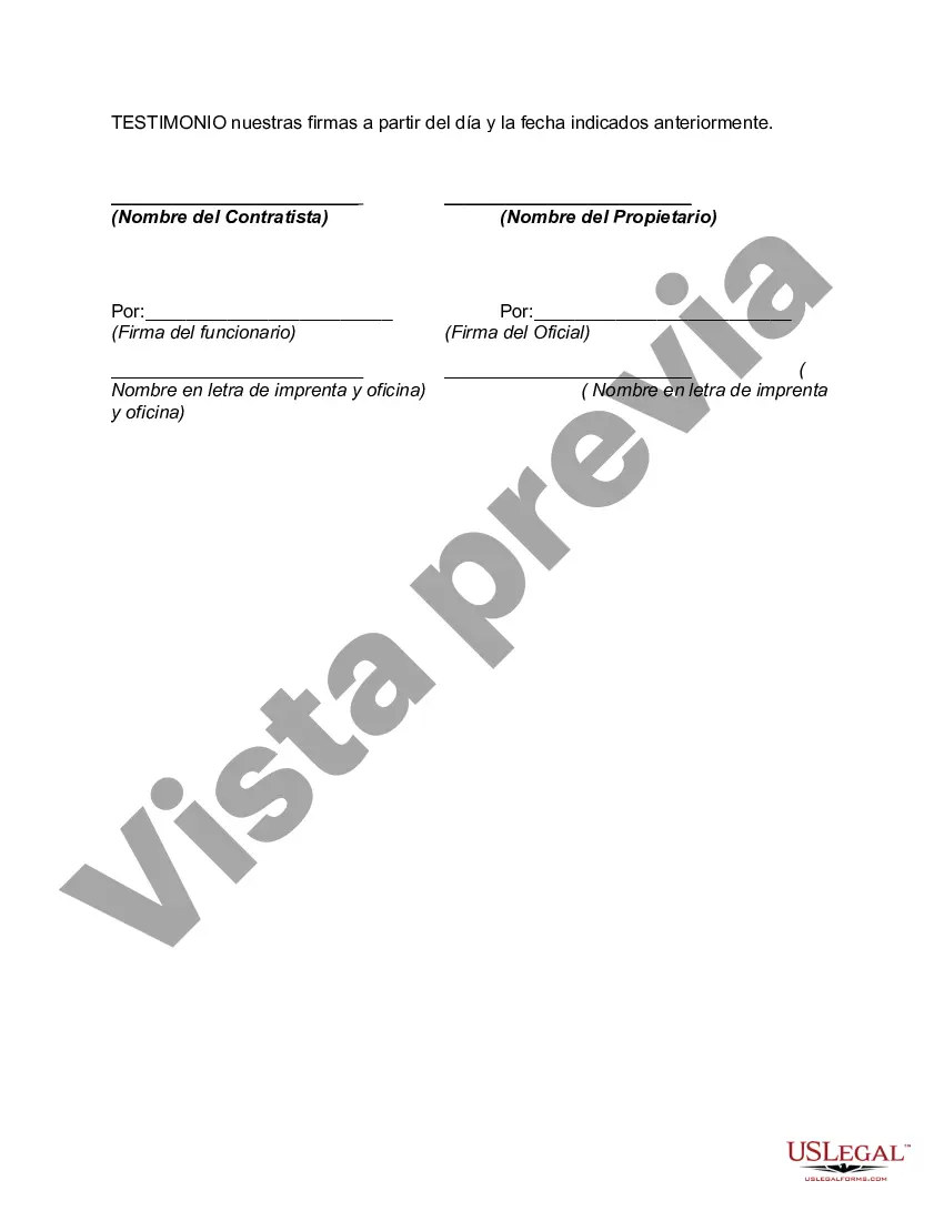 Preview Contrato de Construcción de Edificio de Departamentos con Financiamiento por Contratista