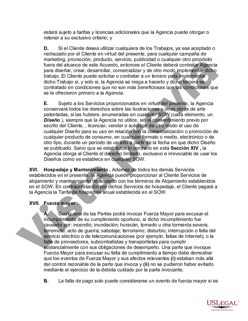 Preview Acuerdo maestro de servicios