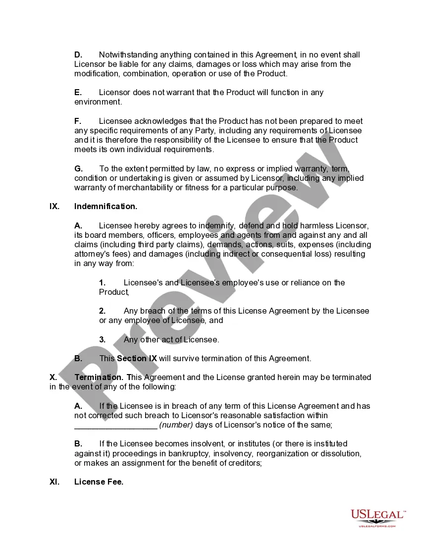 Get License Agreement to Use Product Preview License Agreement to Use Product