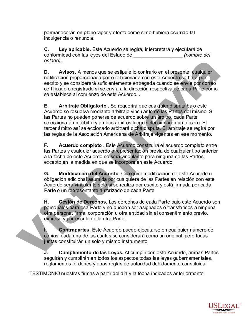 Preview Acuerdo de agente de licencias con un artista