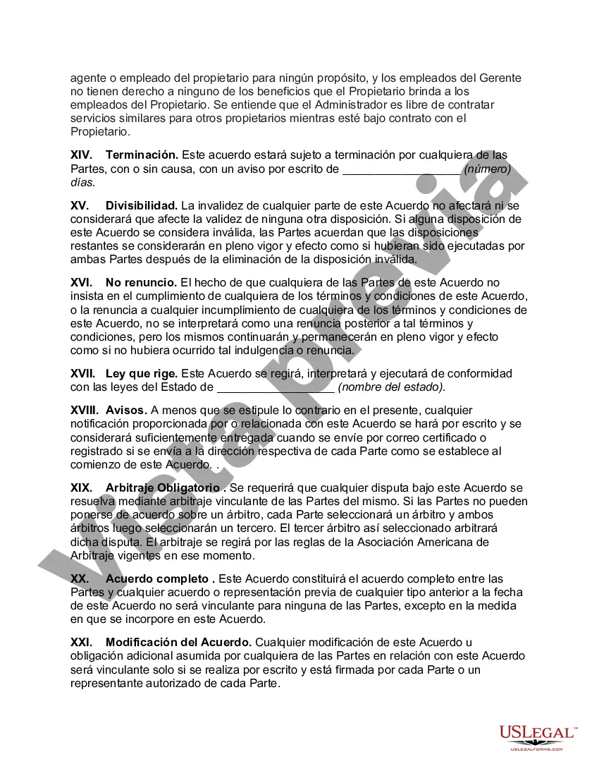 Preview Acuerdo para administrar negocios