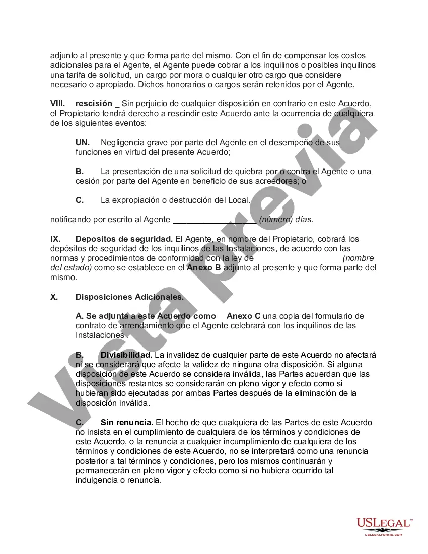 Preview Contrato de Gestión de Edificio de Viviendas
