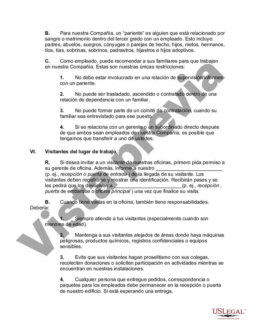 Preview Código de conducta del empleado para negocios