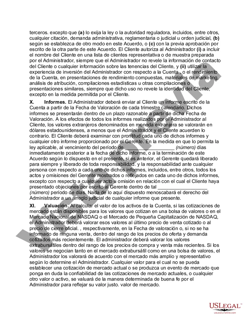 Preview Contrato de Gestión de Inversiones para Clientes de Cuentas Separadas