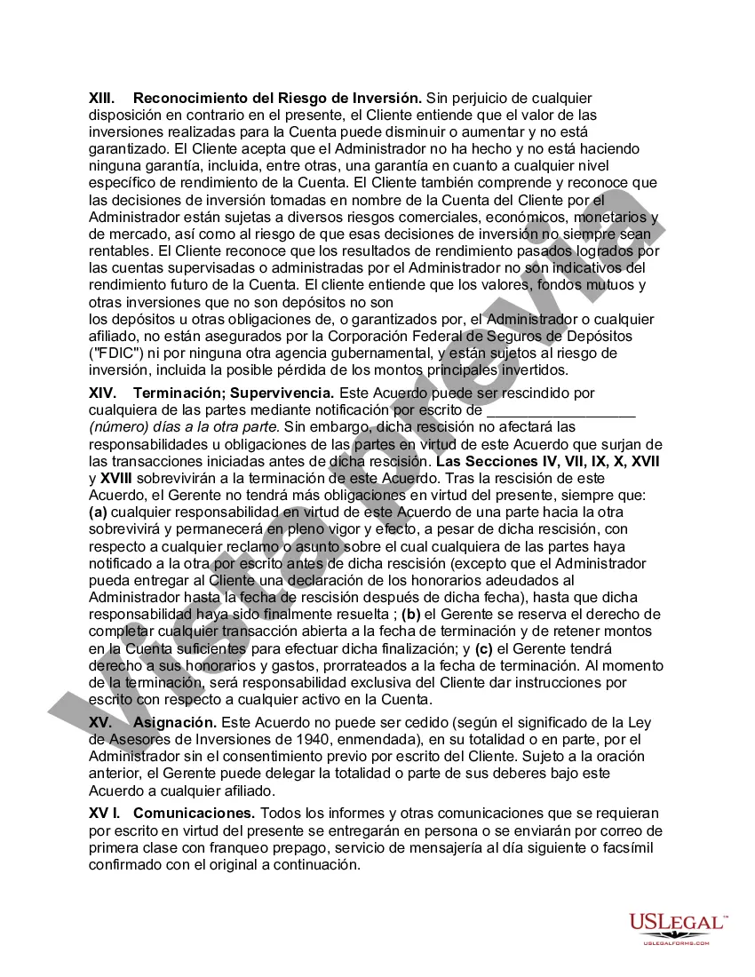 Preview Contrato de Gestión de Inversiones para Clientes de Cuentas Separadas