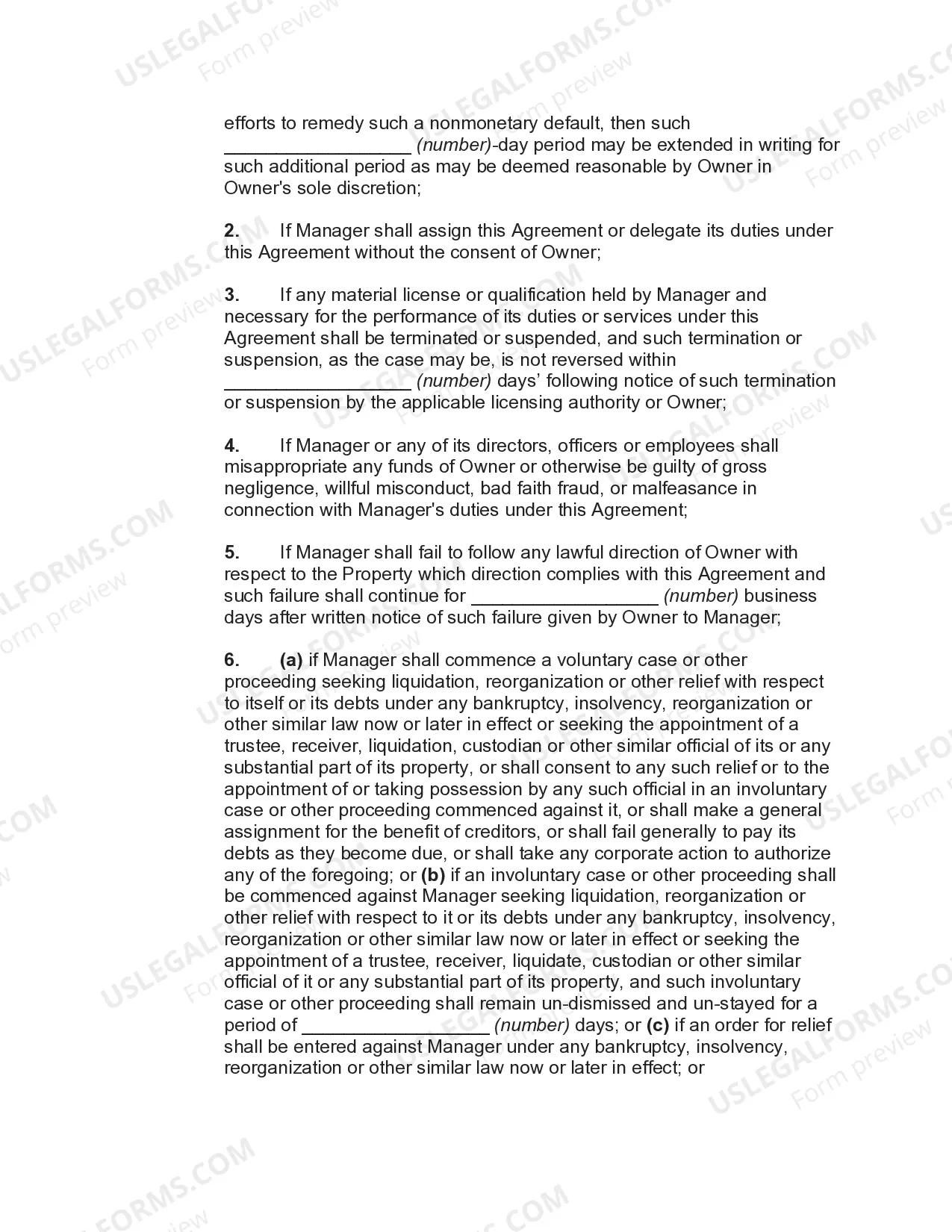 Preview Agreement to Manage Medical Office Building