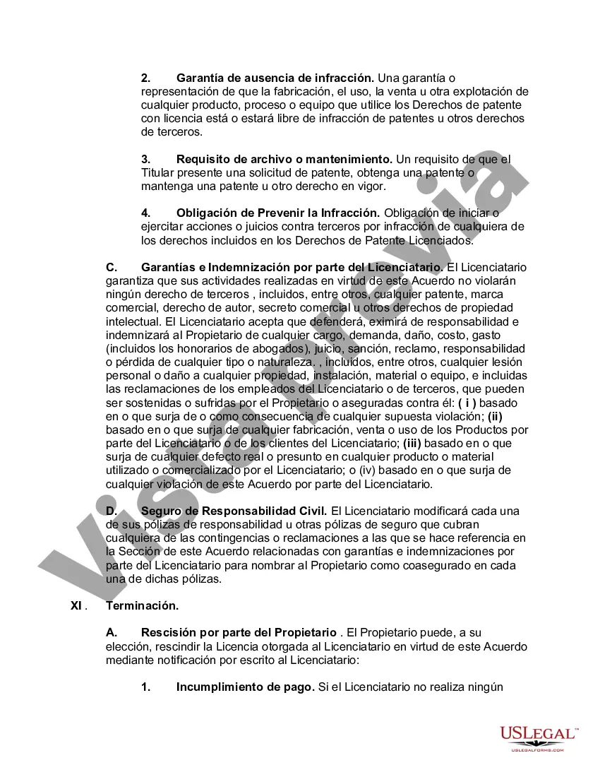 Preview Acuerdo de licencia de tecnología