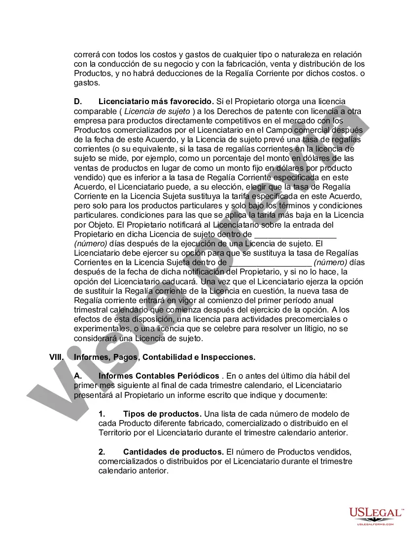 Preview Acuerdo de licencia de tecnología