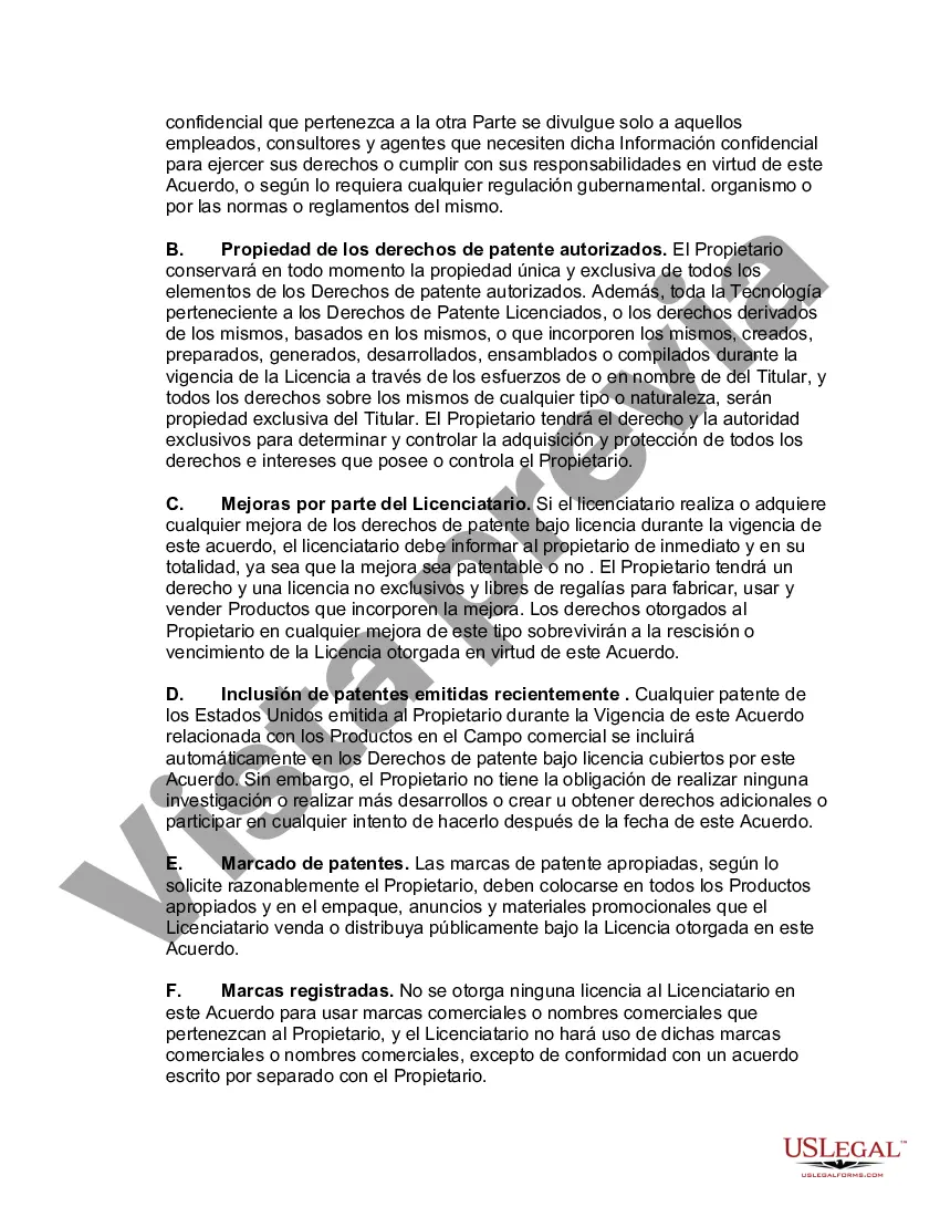 Preview Acuerdo de licencia de tecnología