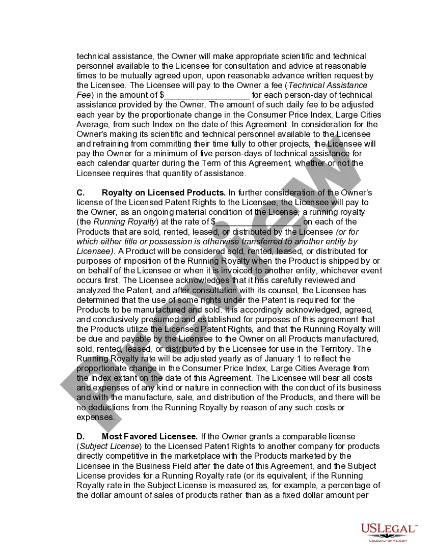 Get Technology Licensing Agreement Preview Technology Licensing Agreement