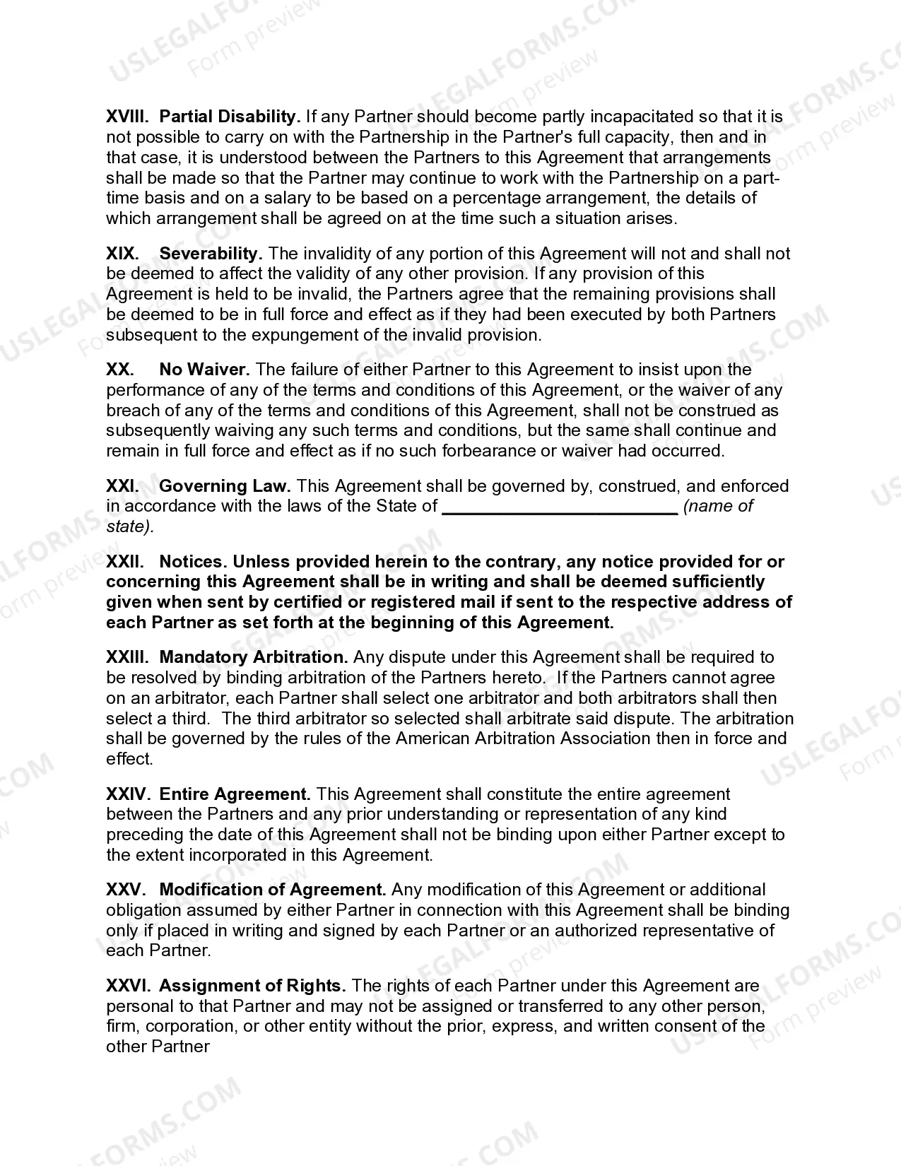 Preview Medical Partnership with Senior Member to Control Policy of Partnership