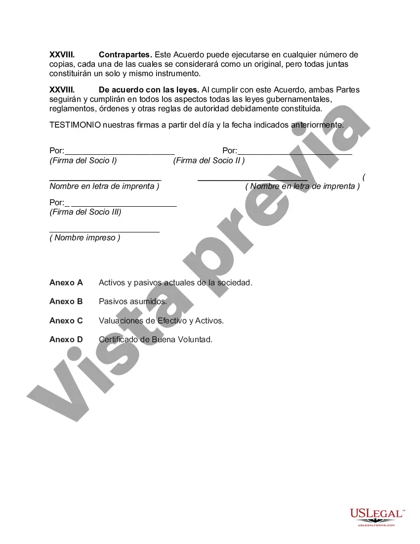 Preview Acuerdo de Sociedad de Ley Básica