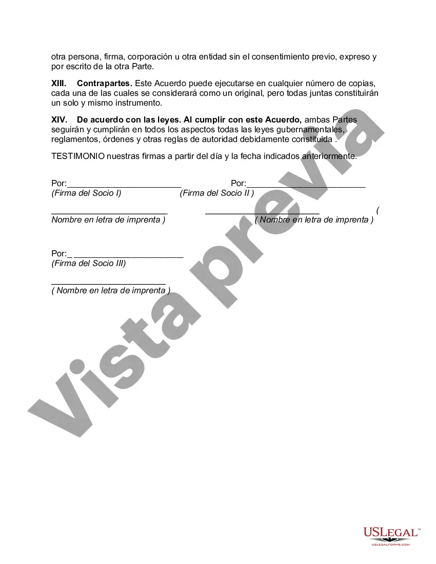 Preview Acuerdo para establecer el comité para liquidar la asociación