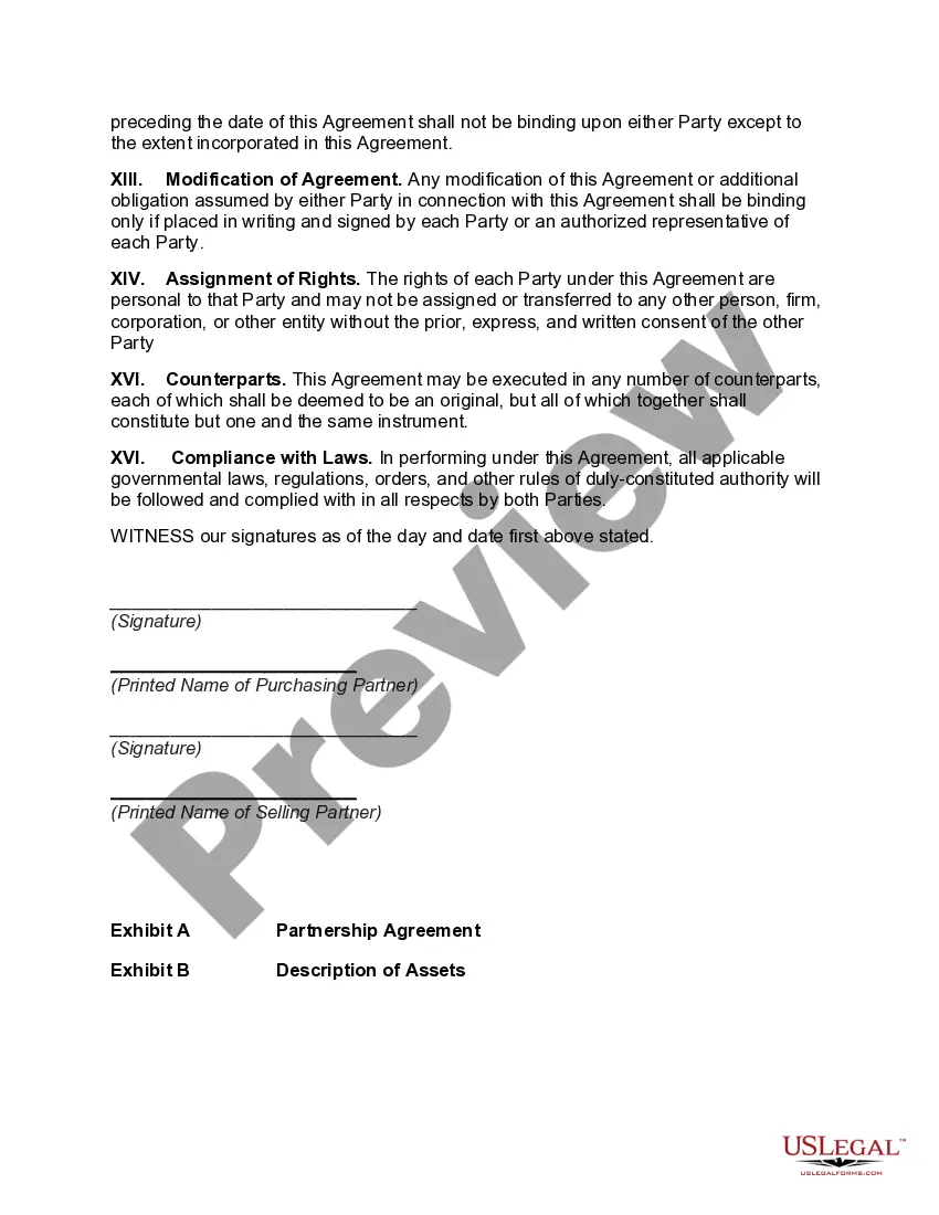 Get Agreement to Dissolve and Wind up Partnership with Sale to Partner and Disproportionate Distribution of Assets Preview Agreement to Dissolve and Wind up Partnership with Sale to Partner and Disproportionate Distribution of Assets