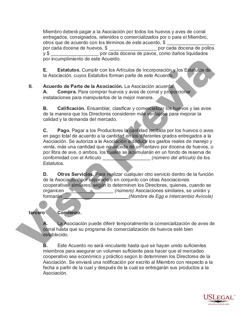 Preview Acuerdo de Comercialización con Asociación Cooperativa de Venta de Aves