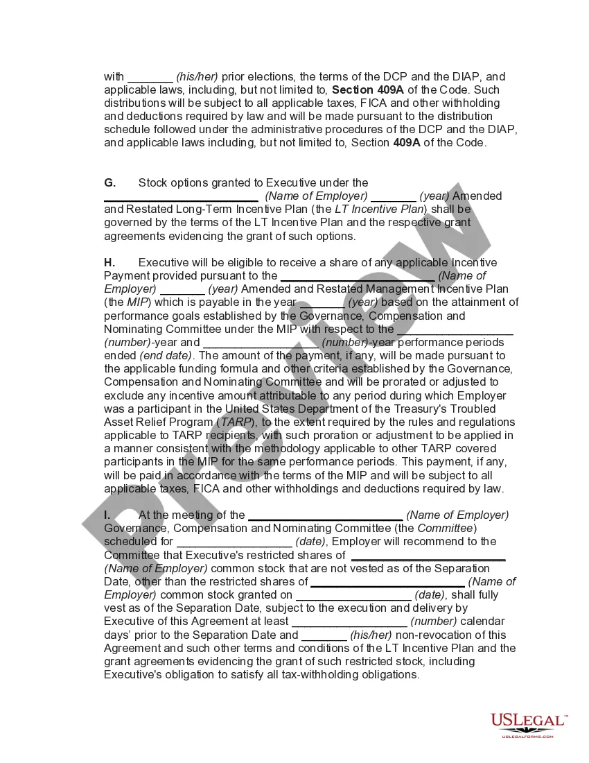 Get Termination Agreement between Employer and Executive at End of Term of Employment Agreement with Restrictive Covenants and General Release Preview Termination Agreement between Employer and Executive at End of Term of Employment Agreement with Restrictive Covenants and General Release