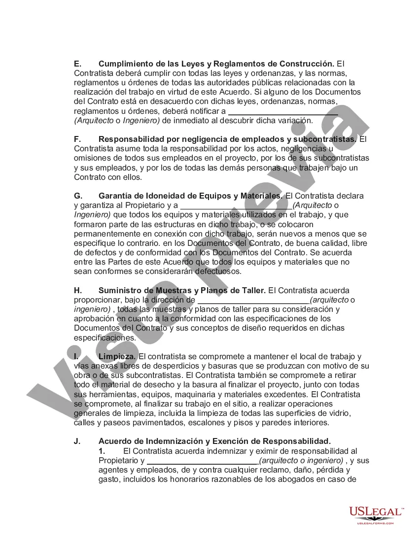 Preview Contrato Básico de Construcción de un Edificio