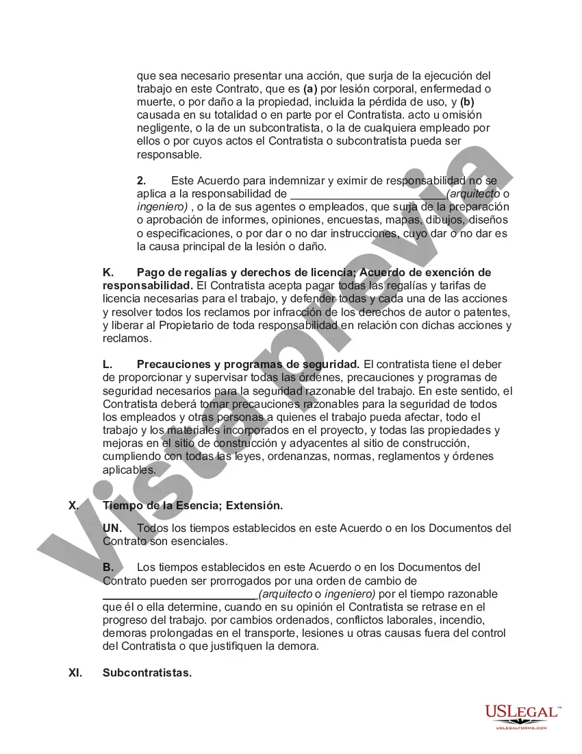 Preview Contrato Básico de Construcción de un Edificio