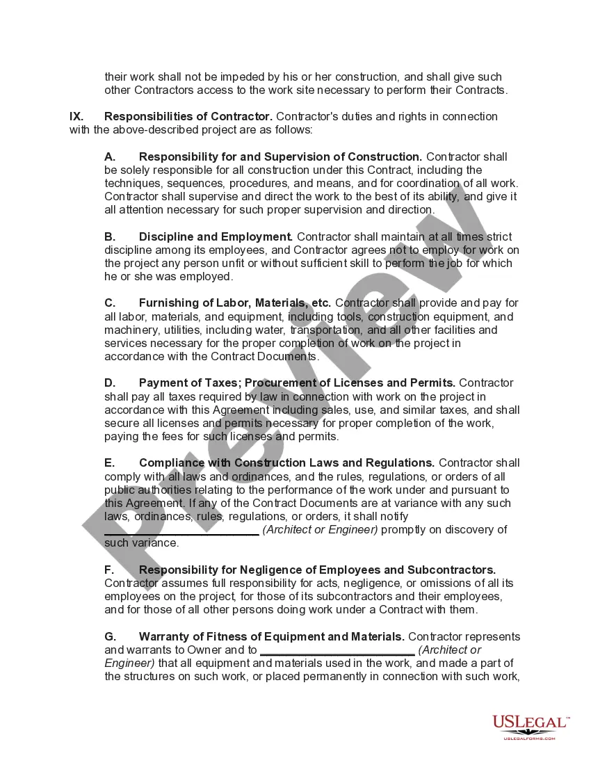 Get Basic Contract for Construction of a Building Preview Basic Contract for Construction of a Building