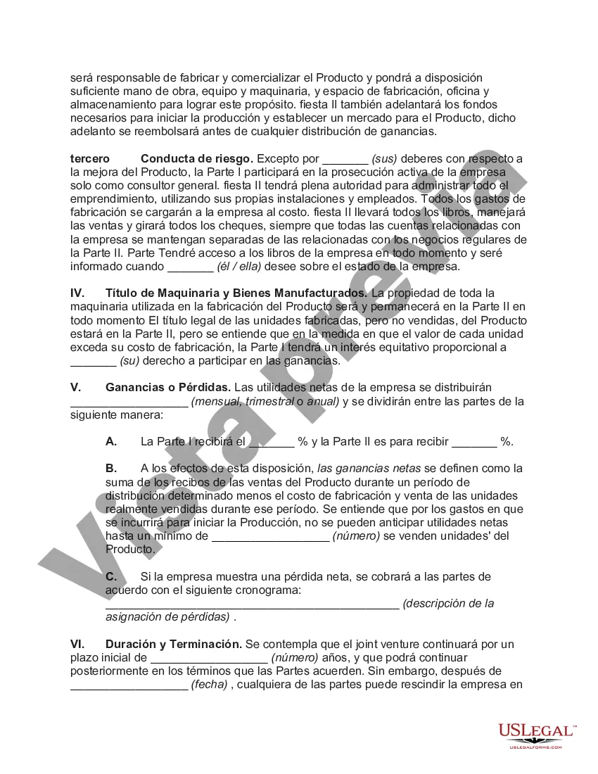 Preview Acuerdo de empresa conjunta para la explotación de patentes