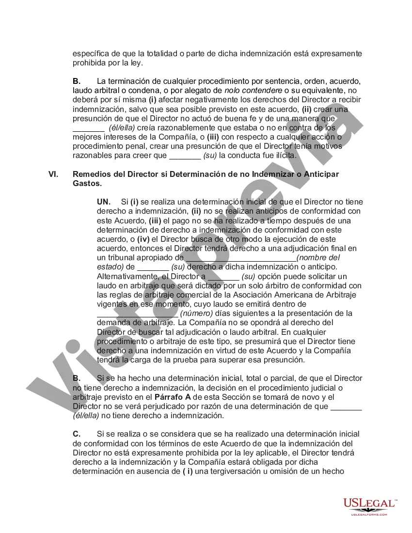 Preview Indemnización del Director Corporativo