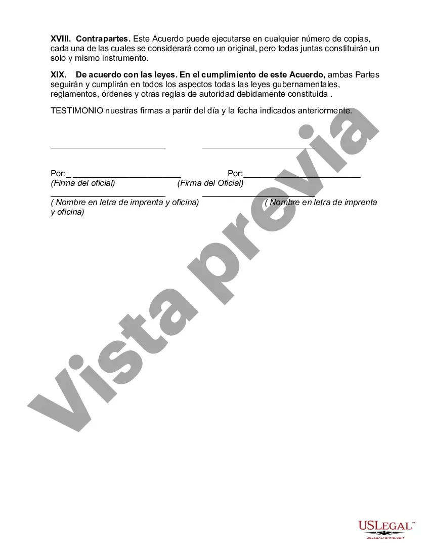 Preview Contrato de Corretaje de Bienes Raíces No Exclusivo