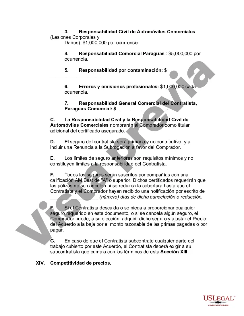 Preview Acuerdo para suministrar e instalar equipos