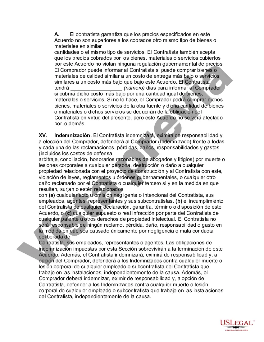 Preview Acuerdo para suministrar e instalar equipos