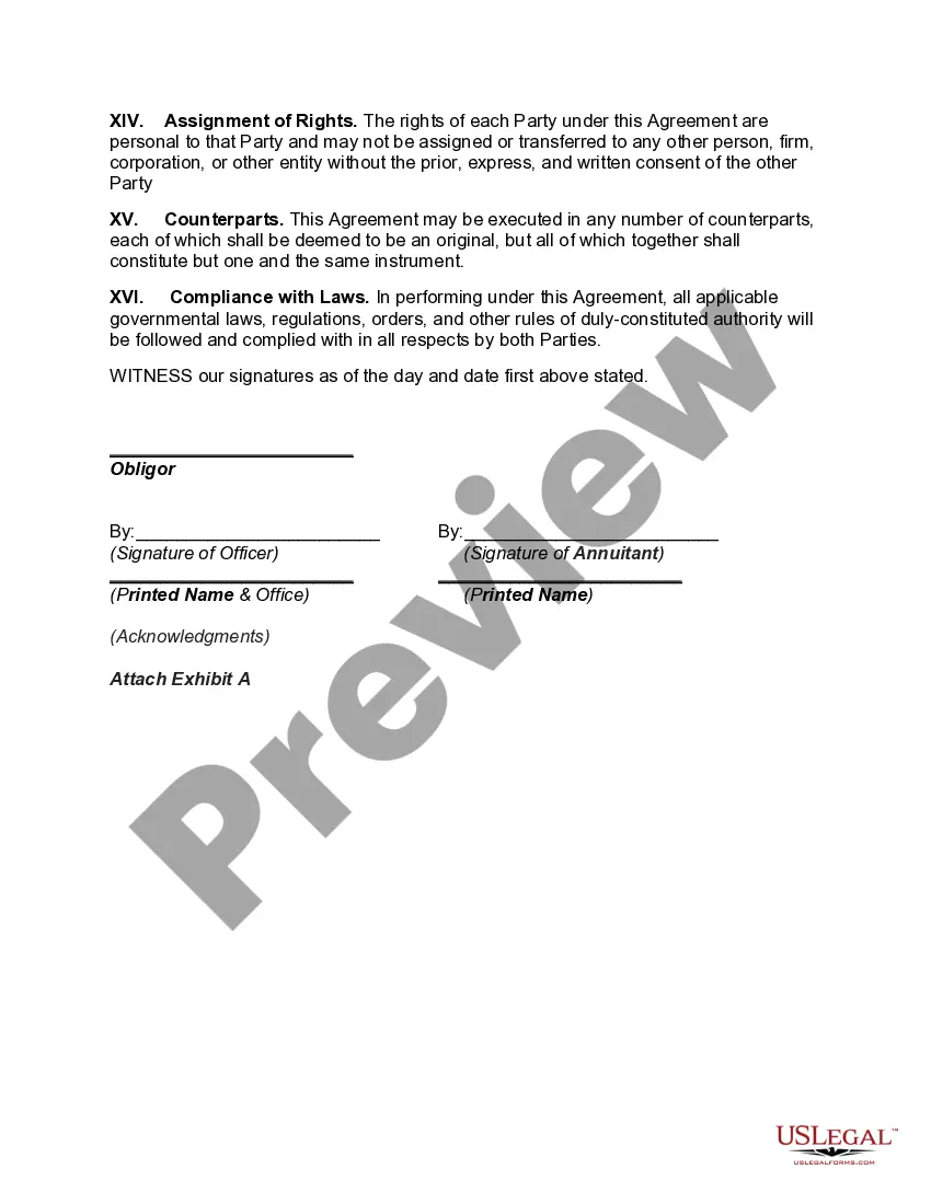 Get Agreement Replacing Joint Interest with Annuity Preview Agreement Replacing Joint Interest with Annuity