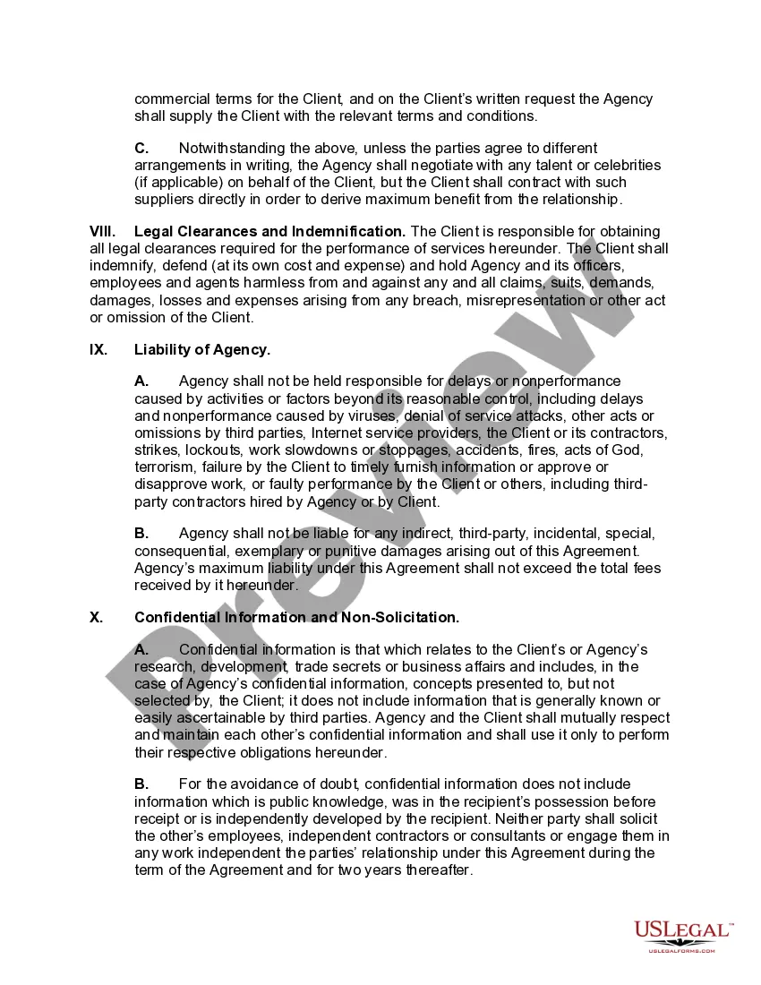 Preview Master Services Agreement