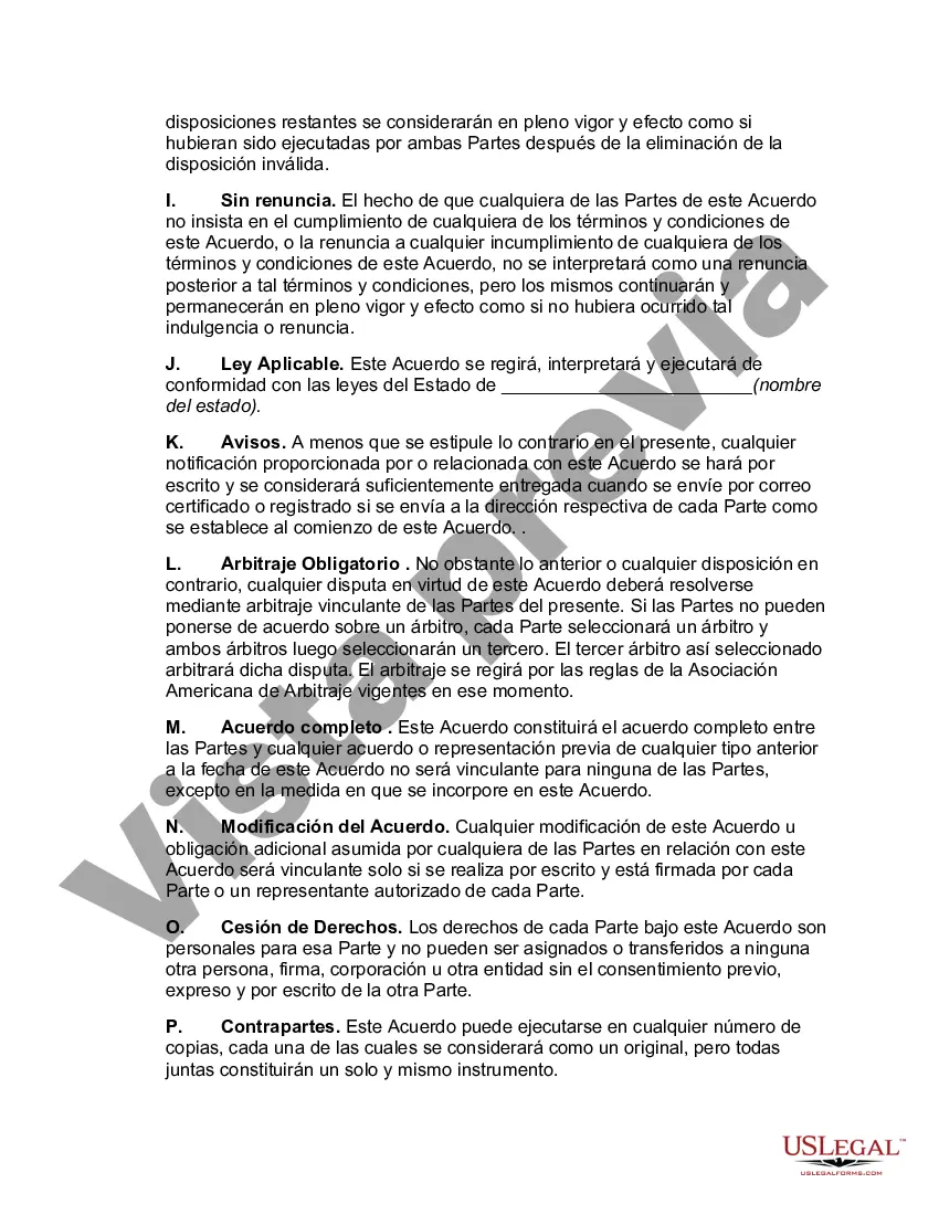 Preview Acuerdo de venta de comisión