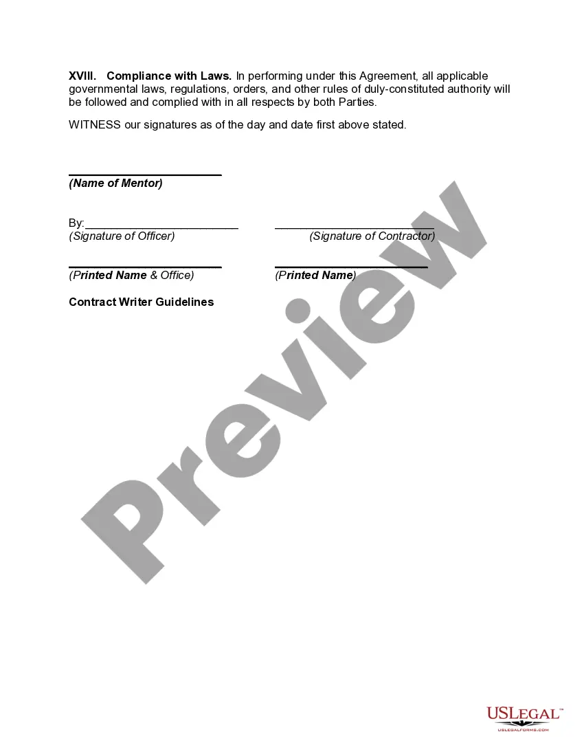 Get Contract with Writer Preview Contract with Writer