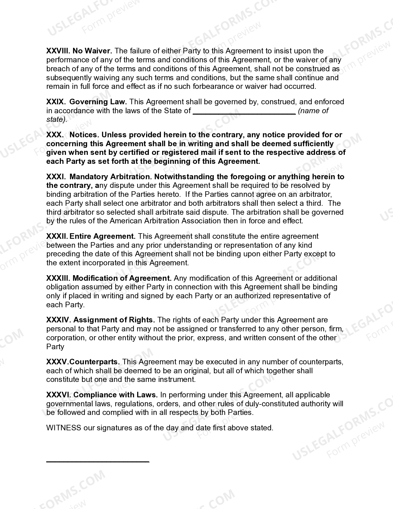 Puerto Rico Room Rental Agreement | US Legal Forms