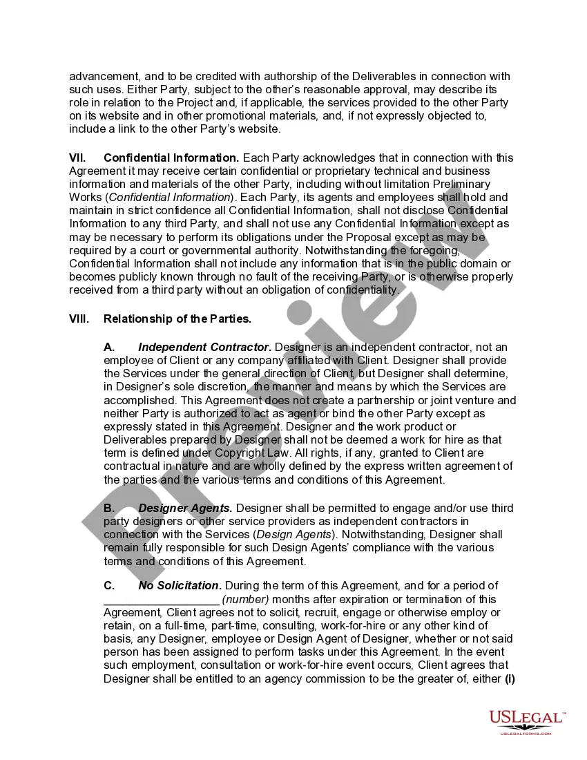 Get Standard Form of Agreement for Design Services Preview Standard Form of Agreement for Design Services