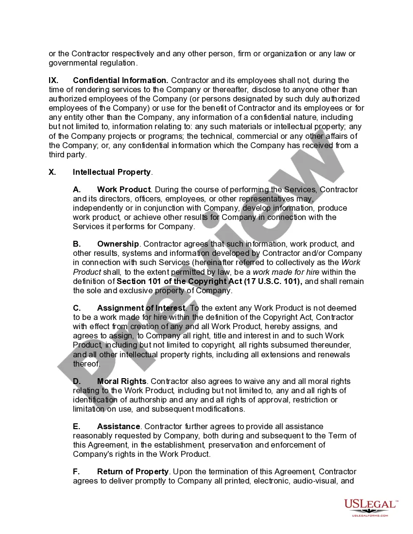 Preview Independent Developer or Contractor Agreement