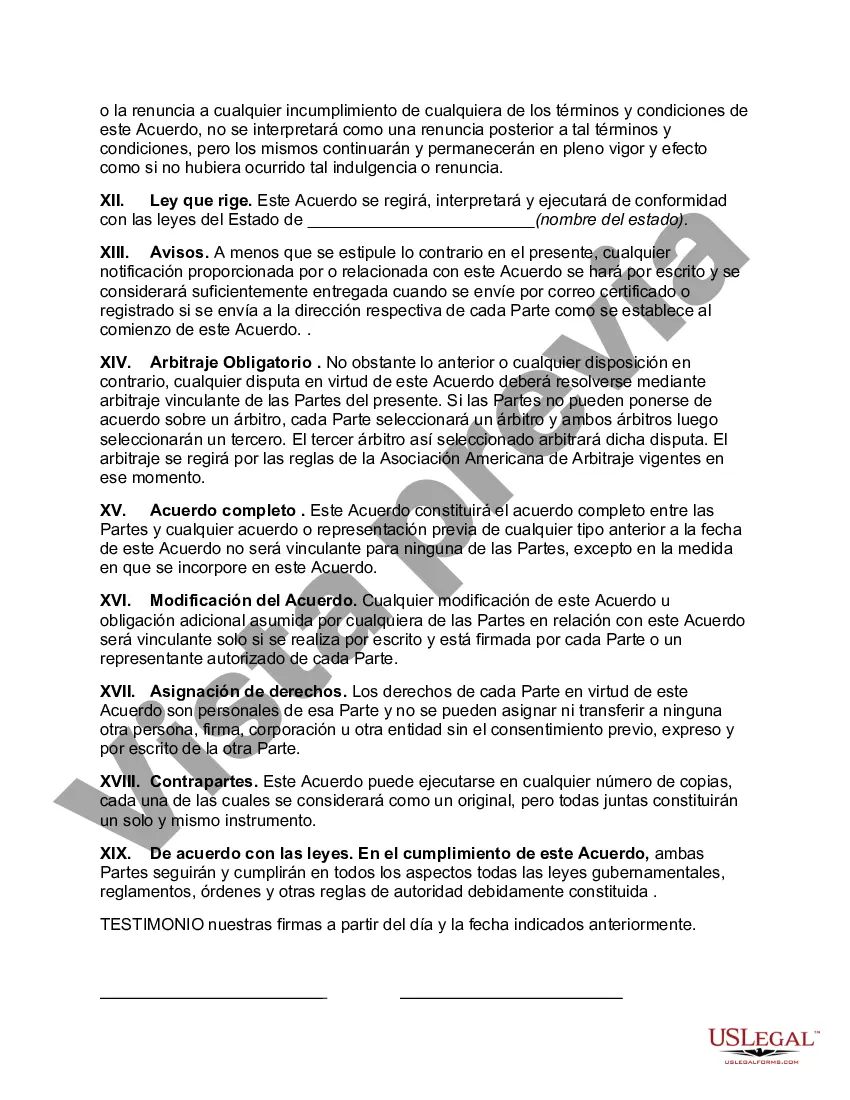 Preview Acuerdo de servicio de desarrollo comercial