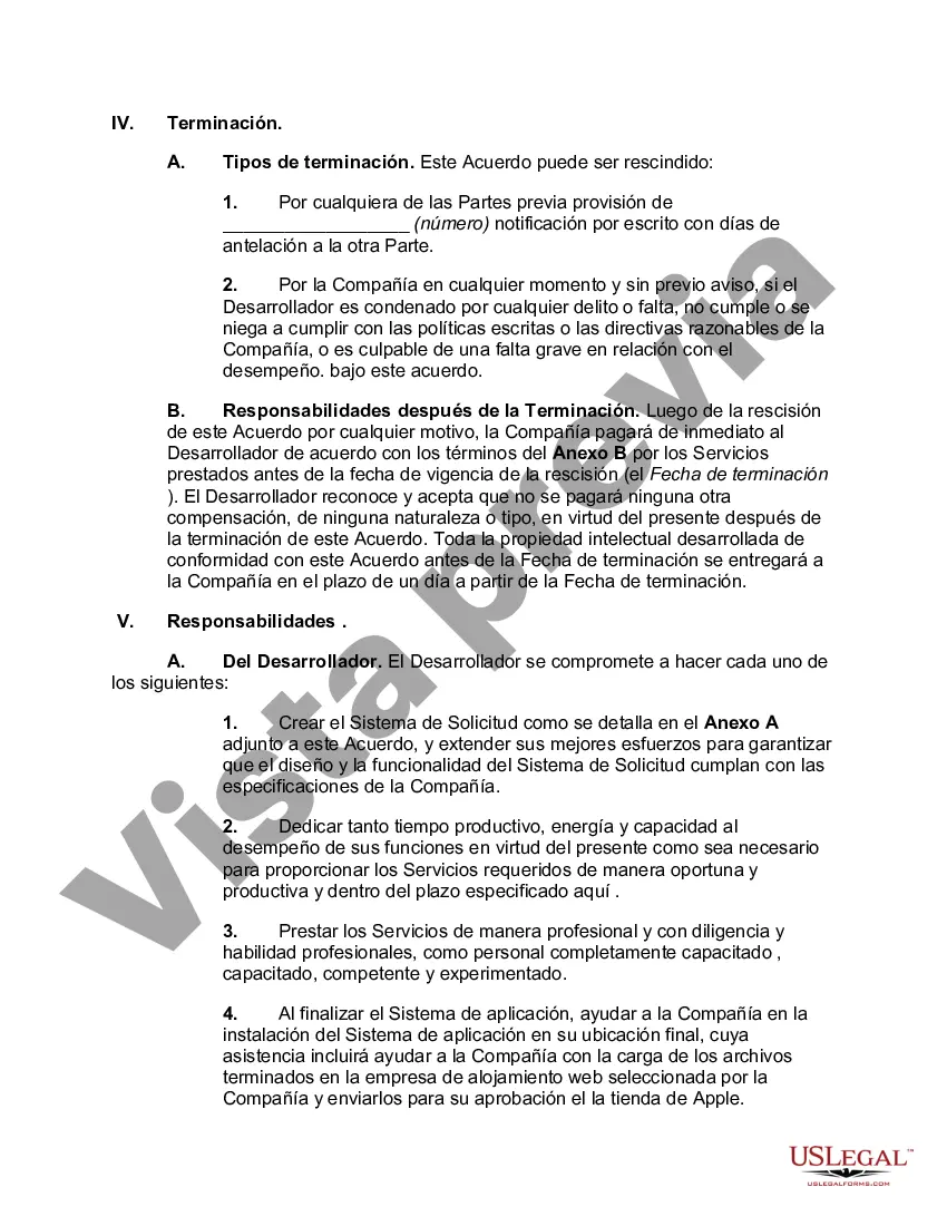 Preview Acuerdo de desarrollo de aplicaciones móviles