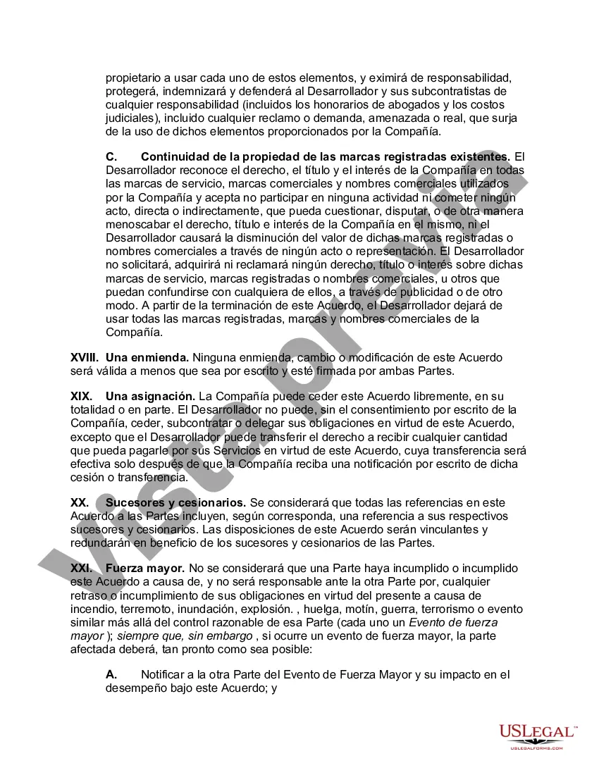 Preview Acuerdo de desarrollo de aplicaciones móviles