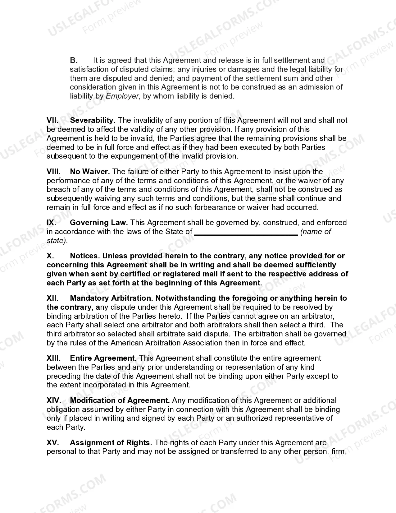 Preview Settlement of Employment Discrimination Proceedings before the Equal Opportunities Employment Commission (EEOC)