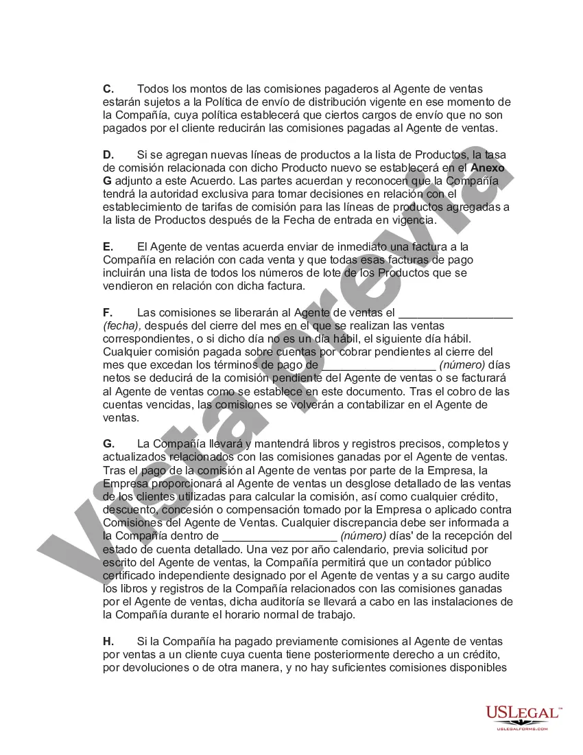 Preview Acuerdo de Agencia de Ventas con Territorio Exclusivo de Productos Dispositivos Médicos