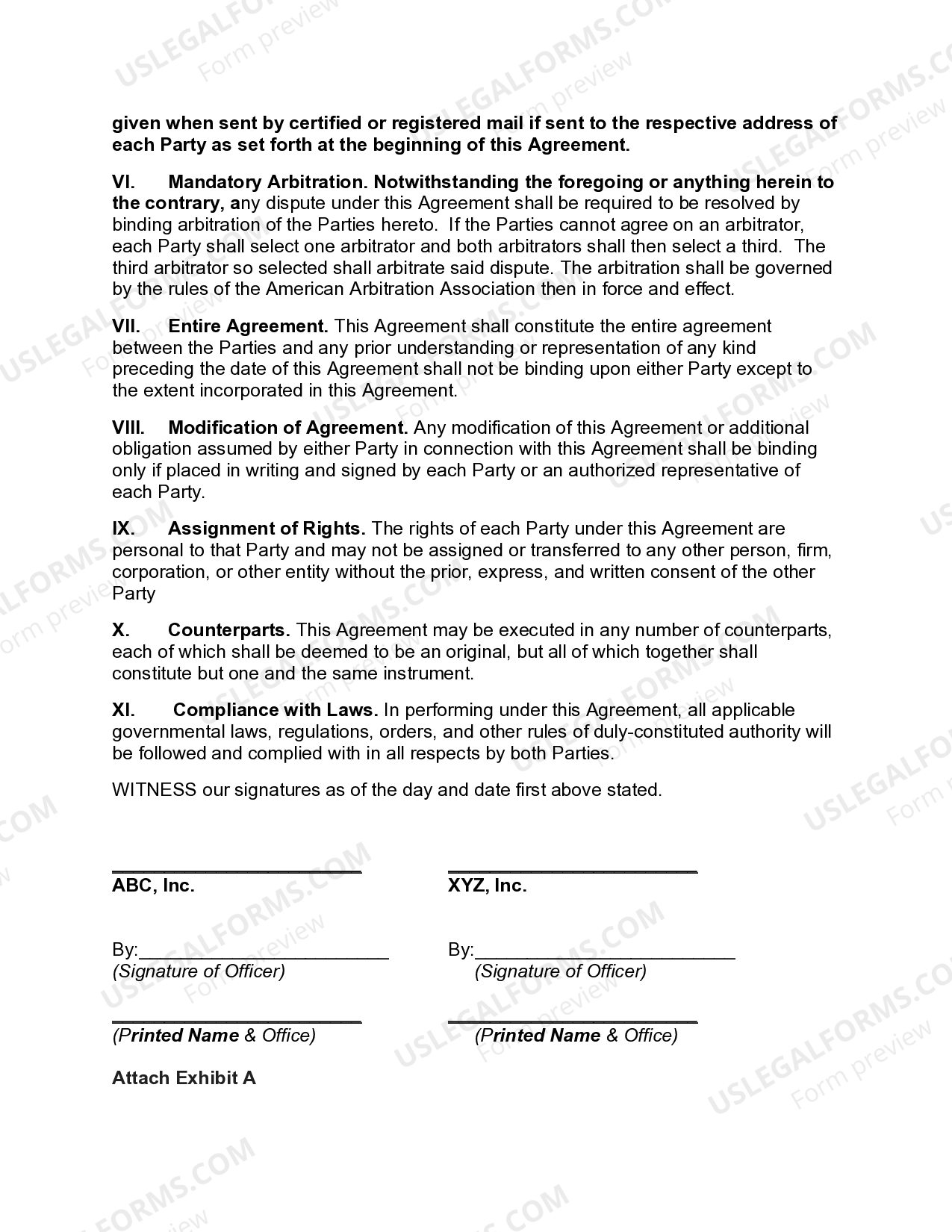 Agreement to Assign a Real Estate Sales Agreement | US Legal Forms