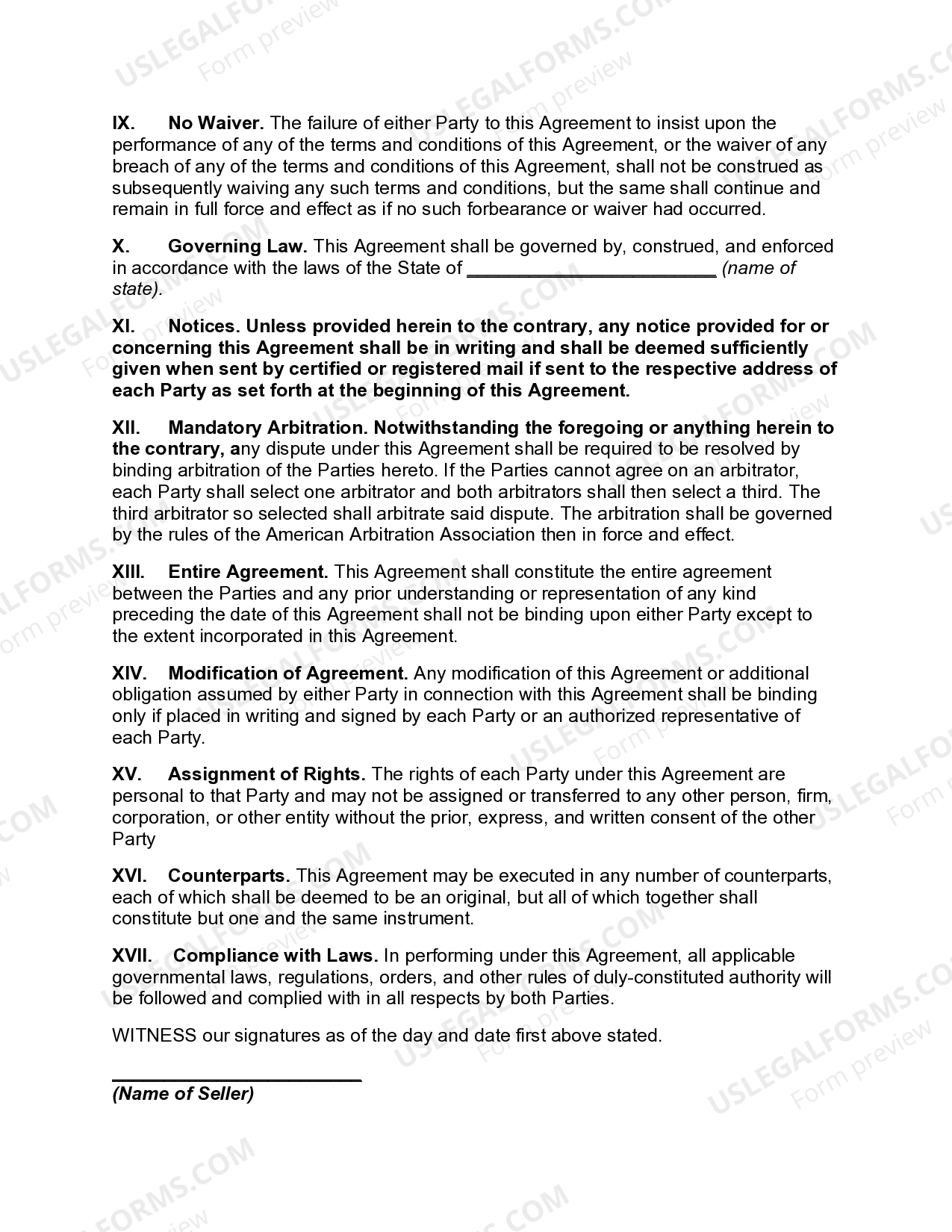 Middlesex Massachusetts Agreement for Sale of Burial Lot, Memorials