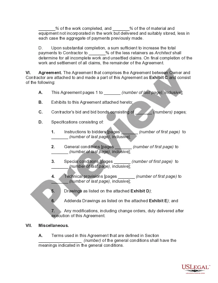 Get Agreement for Construction of a Building with no Assignment or Subletting of either Party's Interest without Consent of other Party Preview Agreement for Construction of a Building with no Assignment or Subletting of either Party's Interest without Consent of other Party