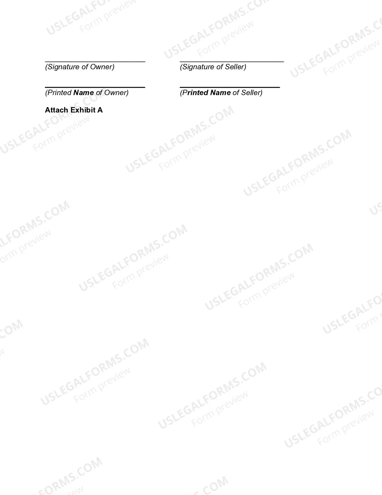 Preview Owner Financing Contract for Sale of Land