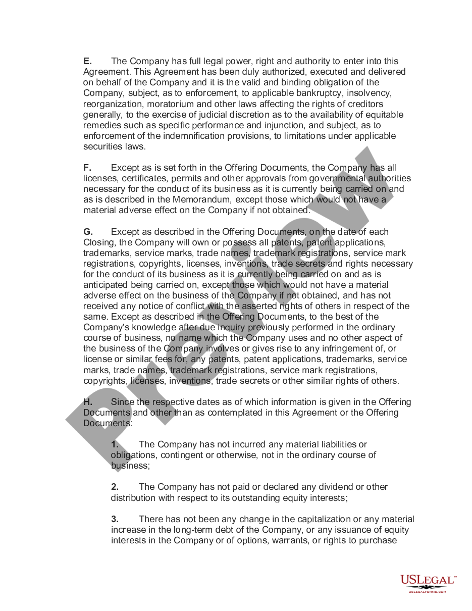 page 2 Agency Agreement for Sales of Stock and Warrants of Corporation preview