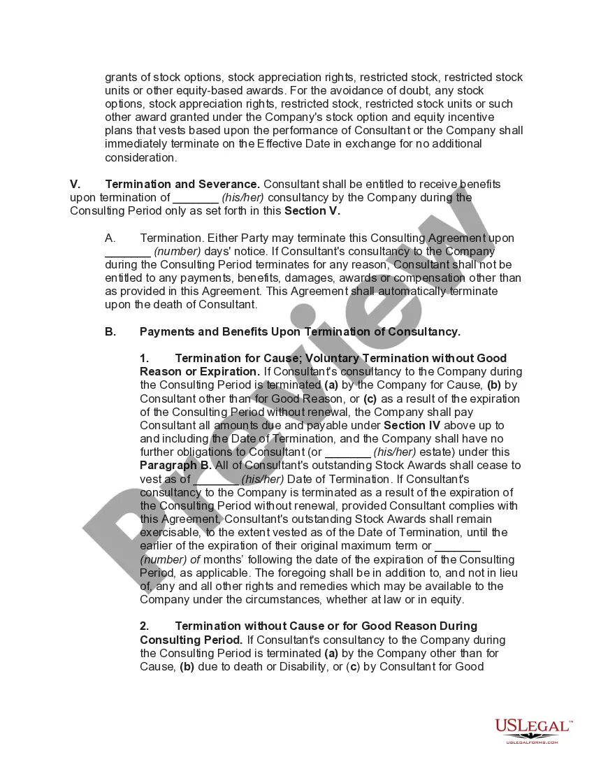 Preview Consulting Agreement with Independent Contractor who was a Retired Chief Technical Officer with Unique Technical Knowledge of Technology and Intellectual Property of Corporation
