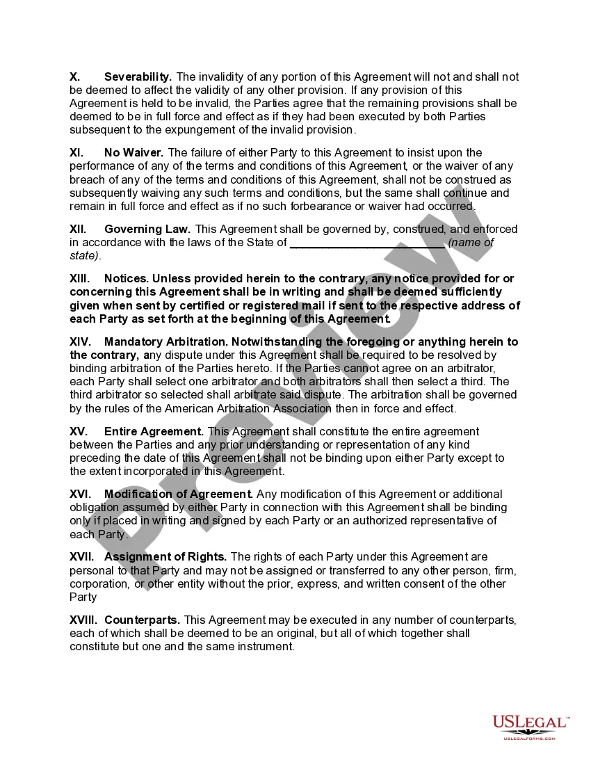 Preview Indemnification Agreement for the Benefit of Corporate Director, Officer, Employee, Agent, or Representative